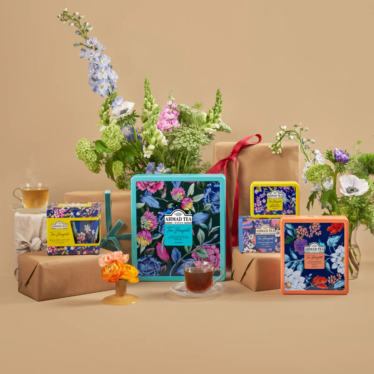 Floral Tea Caddy Trio Bundle - Image 3